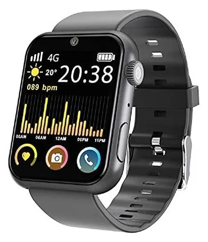 Relógio Smartwatch NAMOFO 32gb rom 4g sim cartão smartwatch câmera dupla mt6739 quadcore 1.5ghz gps esportes rastreador monitor de freqüência cardíaca android relógio inteligente ()