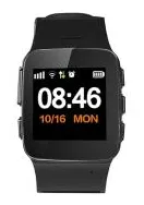 D99 + de grande ecrã idosos Smart Watch Anti-Wifi gps Tracking Smartwatch perdido