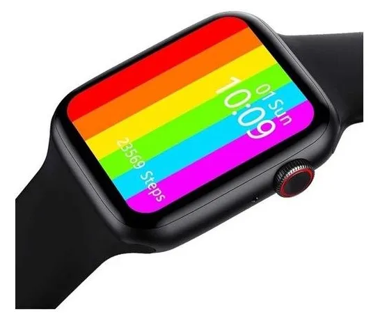 Relógio Smartwatch bluetooth Inteligente W26 Original Full Touch Faz e recebe Ligação Troca Pulseira Notificações Semelhante Apple Watch Nota Fiscal e Envio Imediato - Cor 