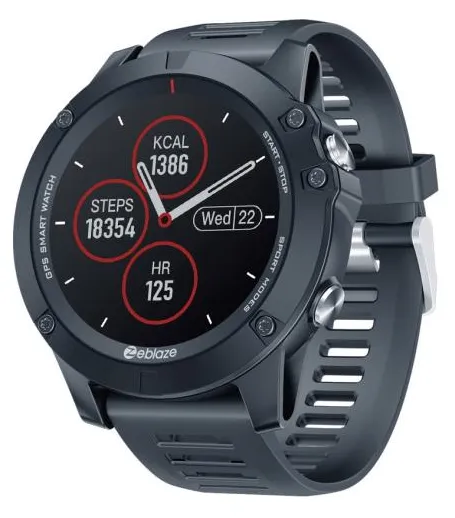 Zeblaze 3G gps Vibe3 Outdoor SmartWatch Sports à prova d'água tela 1.53 ips