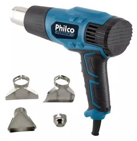 Soprador Térmico 2000w + Kit Completo Bicos Philco Pst01 