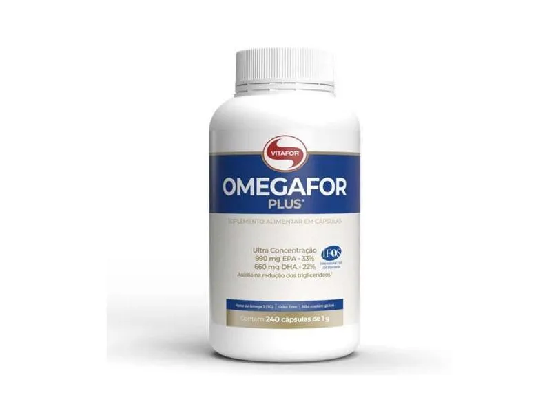 Omegafor Plus 1000Mg 240 Cápsulas Vitafor