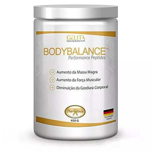 Body Balance 450g Ganho de Massa Pós Treino Peptídeos Bioativos de Colágeno