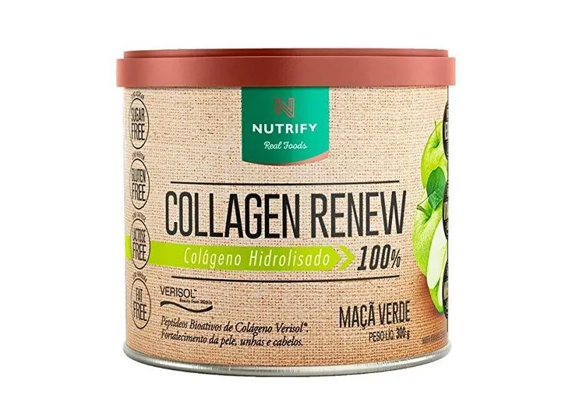 Collagen Renew Verisol - 300G Maça Verde - Nutrify, Nutrify