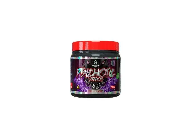 Psichotic Dragon Pre Treino Green Apple - Demons Labs (500G)