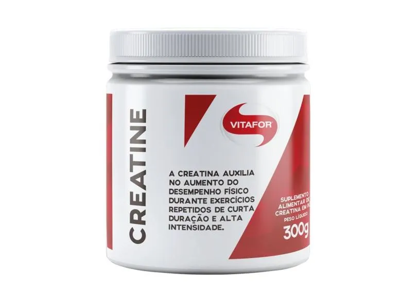 Creatina Monohidratada Creatine Vitafor Pote 300G