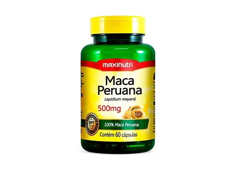 MACA PERUANA 500MG 60CPS MAXINUTRI