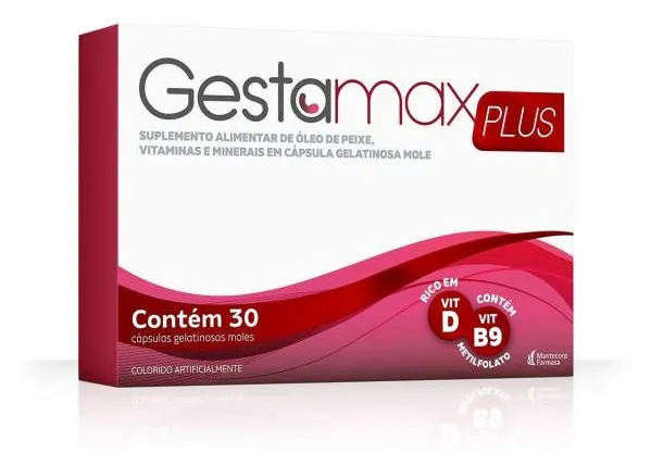 Gestamax Plus 30 Cápsulas Gelatinosas Moles