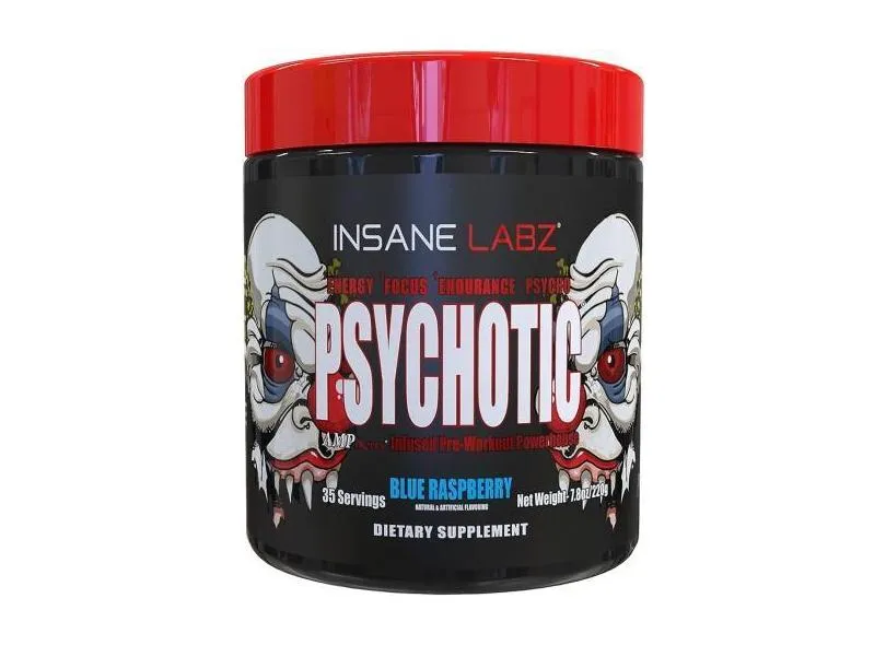 Pré Treino Psychotic Red 35 Doses Insane Labz