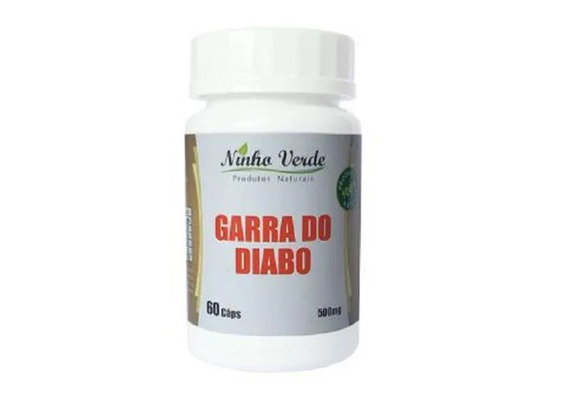 Garra Do Diabo 60 Cápsulas 500Mg. -Ninho Verde