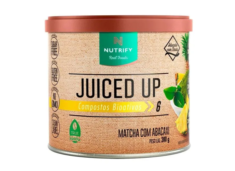 Juiced Up - Matcha Com Abacaxi - 200g - Nutrify