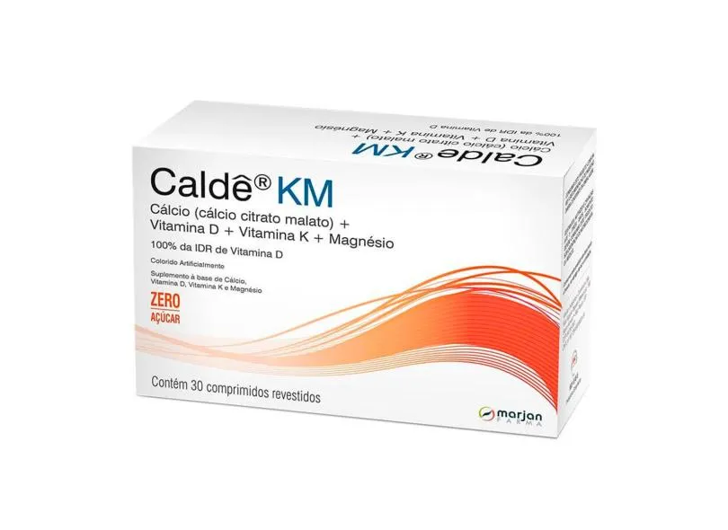 Vitamina Caldê KM com 30 comprimidos Marjan 30 Comprimidos Revestidos