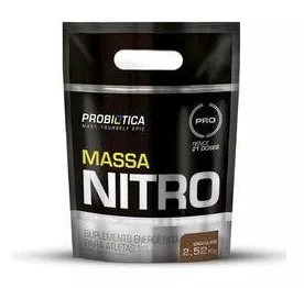 Massa Nitro No2 Refil 2,52Kg Probiótica Baunilha