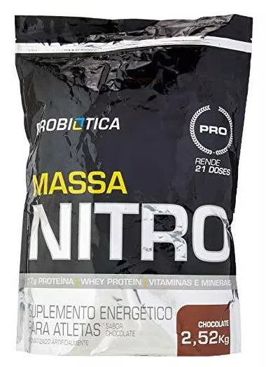 Massa Nitro, Probiótica, Chocolate, 2520G