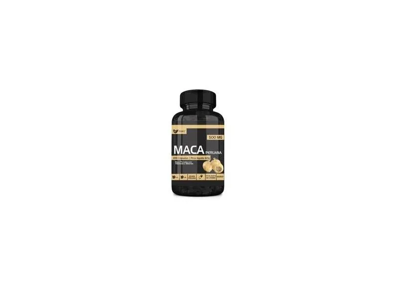 Maca Peruana Com Vitaminas 120 Cápsulas 500mg - Muwiz