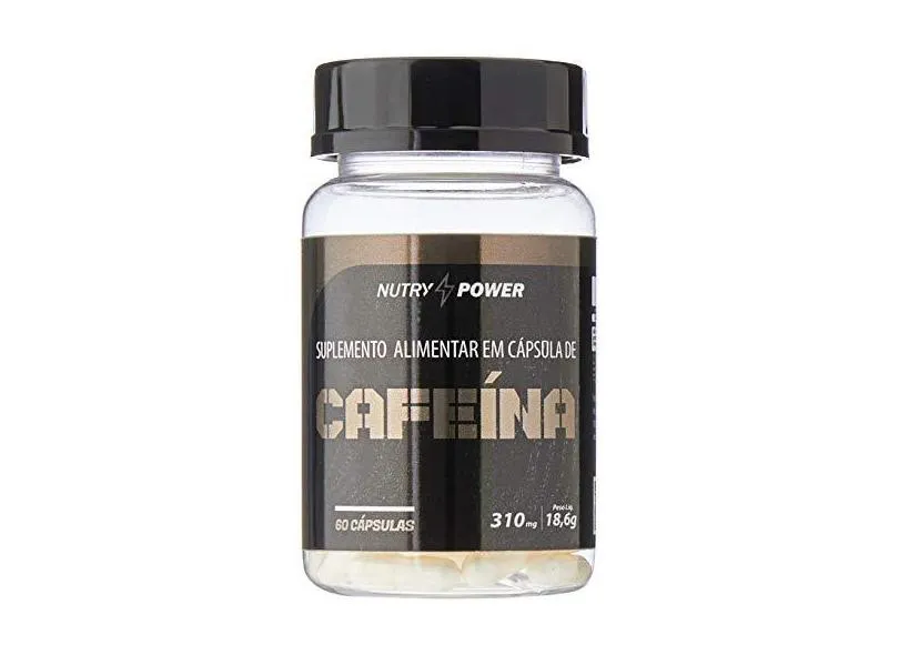 Cafeína Super 310mg (60caps), Nutry Power