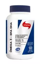 Omega 3 EPA DHA 120 Caps - Vitafor - Full Entrega Rapida