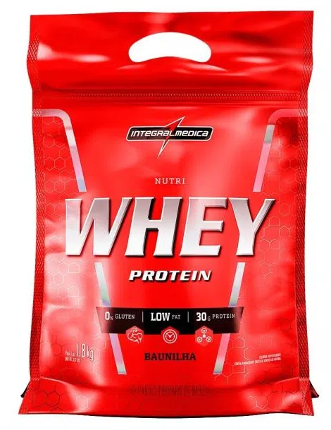 Nutri Whey Protein 1,8Kg - Refil Integralmedica - Full Entrega Rapida