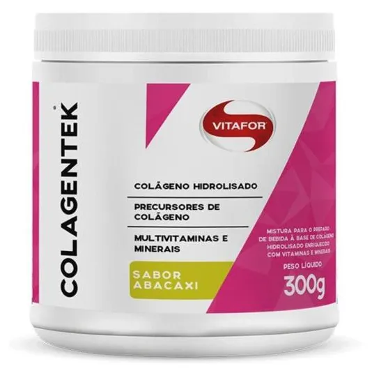 Colágeno Colagentek Vitafor 300g - Maçã Verde