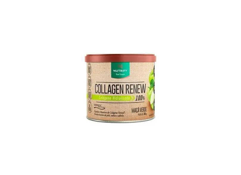 Collagen Renew (Hidrolisado Verisol) Maçã Verde 300G Nutrify