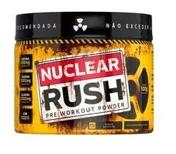 Nuclear Rush 100g Pre Treino Bodyaction Sabor Yellow Grape