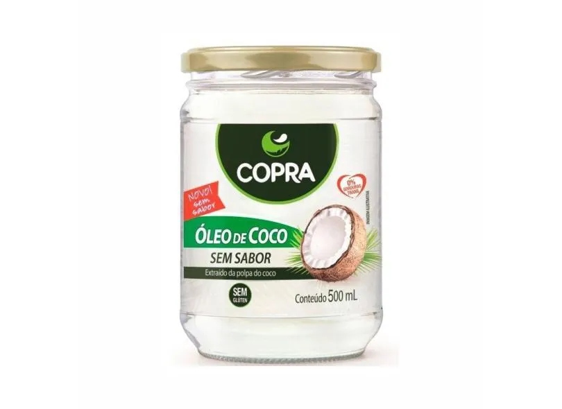 ÓLEO DE COCO SEM SABOR COPRA 500ml