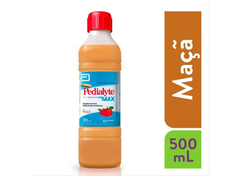 Pedialyte Max Maçã 500ml 500ml