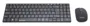 Teclado E Mouse Sem Fio 2.4 Ghz Multi Pre Usb Slim