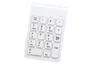 Teclado Numérico Sem Fio Número 18Key Pad Keyboard Para Windows / ios