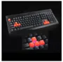 Conjunto de teclas para teclado mecânico laranja DoubleShot Injection fps Keycap