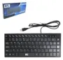 Teclado Para Computador Com Fio Usb 83 Teclas Maxmidia