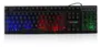 Kit Teclado Gamer Mouse Abnt2 Semi Mecânico Luminoso LED Rgb 2400dpi Laser Usb Óptico Pc Tv Ps4 M800 () Luuk Young