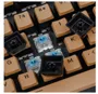 Keycaps pbt Keycap Conjunto Pudim diy para Cherry mx Dupla Tiro rgb Teclado Mecânico