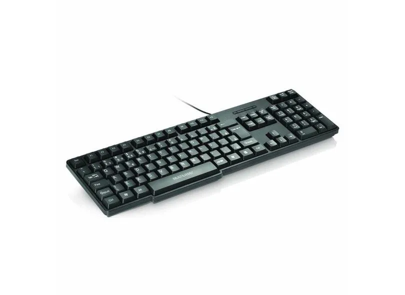 Teclado Básico Slim com Conector Ps2  Multilaser TC225