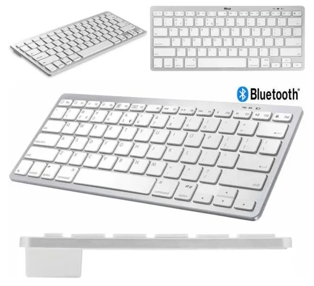 Teclado Bluetooth Para Galaxy Tab A Note T580/T585 /Prata