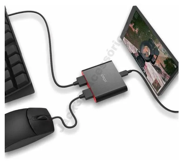 Conversor Adaptador Bluetooth Para Teclado E Mouse Celular