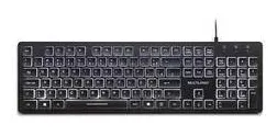 Teclado Office Multilaser Tc218  Led Plug & Play