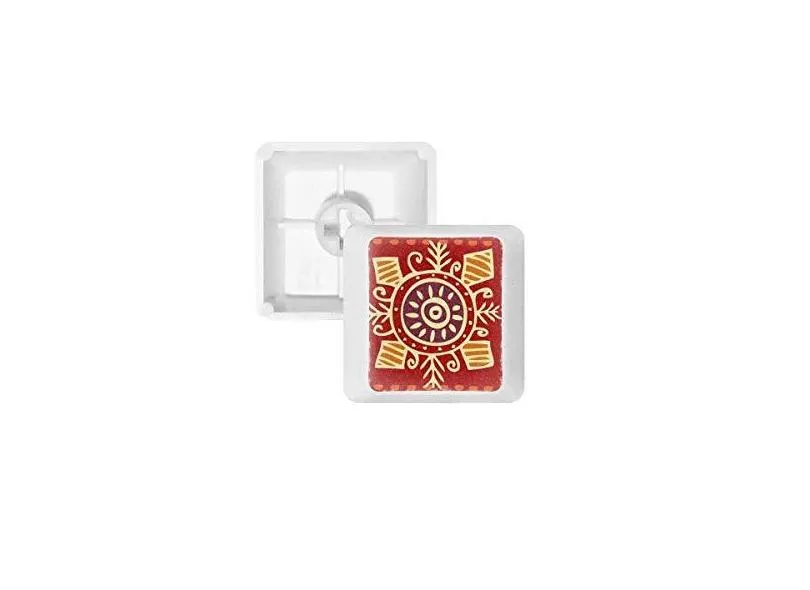 Red Eyes Mexico Totems Teclado mecânico Civilização Antiga Kit de atualização para jogos PBT