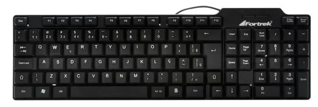 Teclado Standard USB SKL-106  - Fortrek