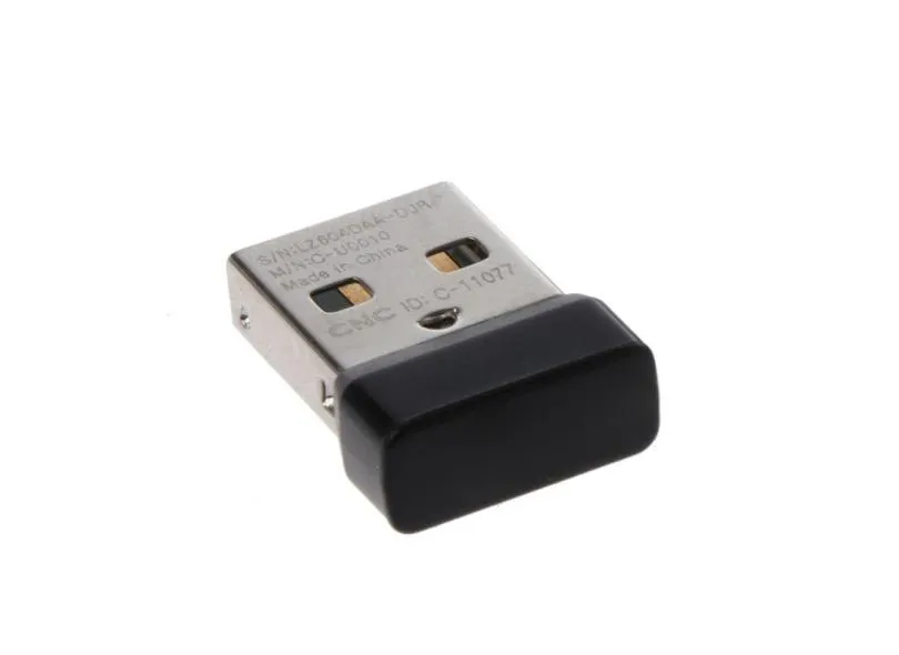 Dongle receptor sem fio unificando usb adaptador para logitech mouse teclado conectar 6 dispositivo