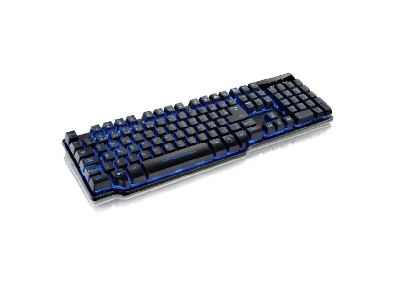 Teclado Gamer Multilaser TC196 - Semi Mecânico Iluminação por LED em 3 Cores - Teclas Anti-Ghosting