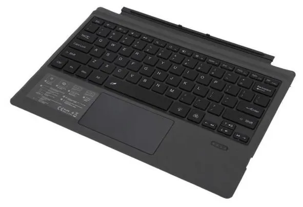 Teclado sem fio Bluetooth Laptop Palmrest com Touchpad Acessórios de computador para Microsoft