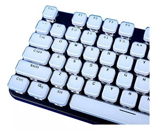 Jilin 104 teclas de perfil baixo, bordas de cristal retroiluminadas para teclado mecânico