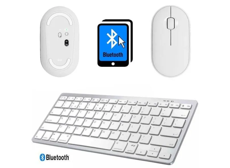 Mouse E Teclado Bluetooth Para Ipad Air 3 10.5' 