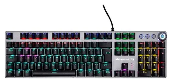 Teclado Gamer Mecan Fortrek Gpro K7 Rbw