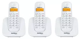 Telefone sem Fio Intelbras com 2 Ramais TS 3110