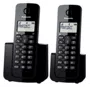 Telefone sem Fio Panasonic com 1 Ramal KXTGB112LBB