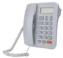 Kx T2022 Telefone cid padrão com fio, telefone fixo com visor lcd com sistema duplo fsk / dtmf, telefone fixo para escritório em hotel em casa