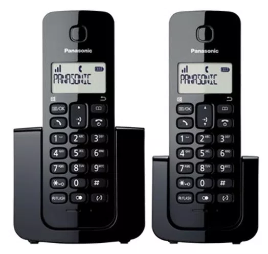 Telefone sem Fio Panasonic com 1 Ramal KXTGB112LBB