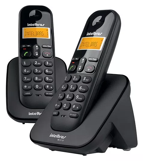 Telefone sem Fio Intelbras com 1 Ramal TS 3112